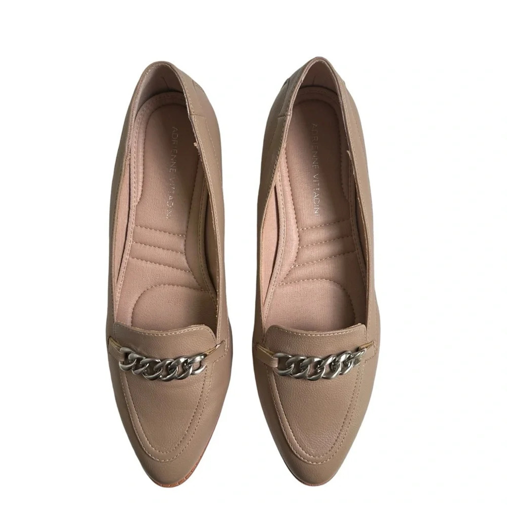 Adrienne Vittadini Women’s Size 8.5 Linus Tan Flat Loafers - Picture 3 of 6